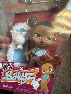 Bratz Babyz Sasha Doll MIB Bunny Boo Pet MGA Funky First Years NEW